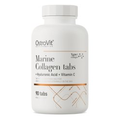Ostrovit Marine Collagen Hyaluronic Acid Vitamin C, 90 Tablets
