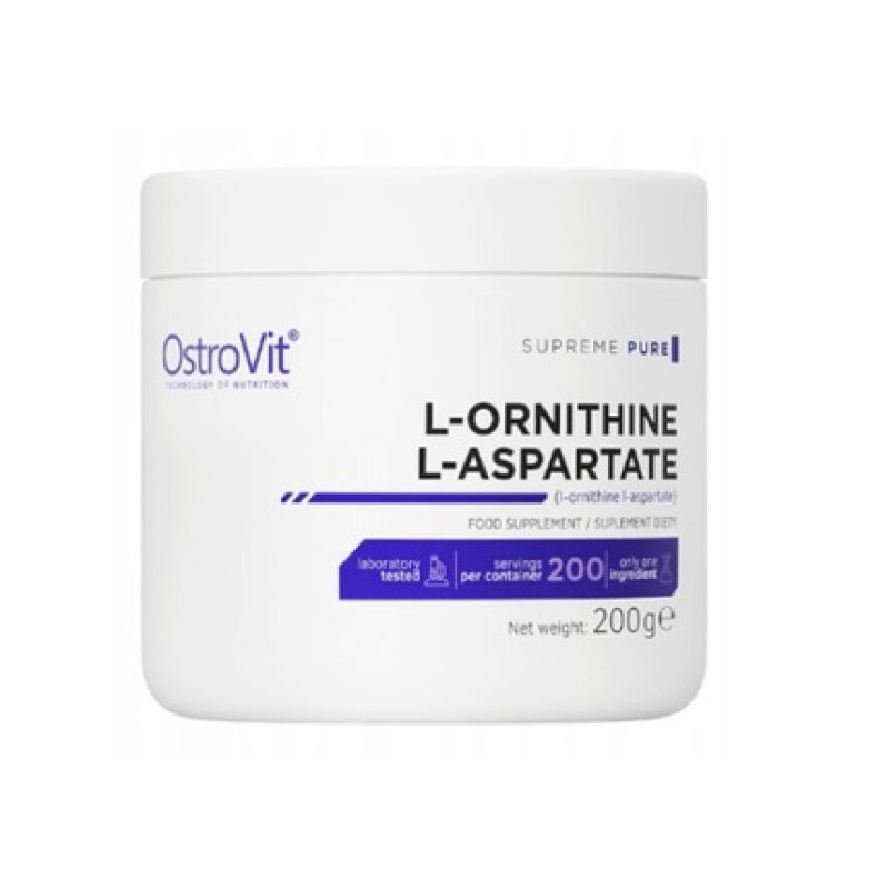 Ostrovit L-Ornithine L-Aspartate Powder for Liver Protection and Detox 200/400/600g