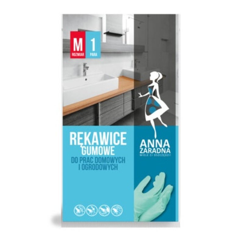 Gum Gloves Kitchen and Household Gloves M