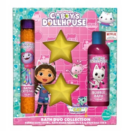 Gabby's Dollhouse Bath Set 4 Pieces