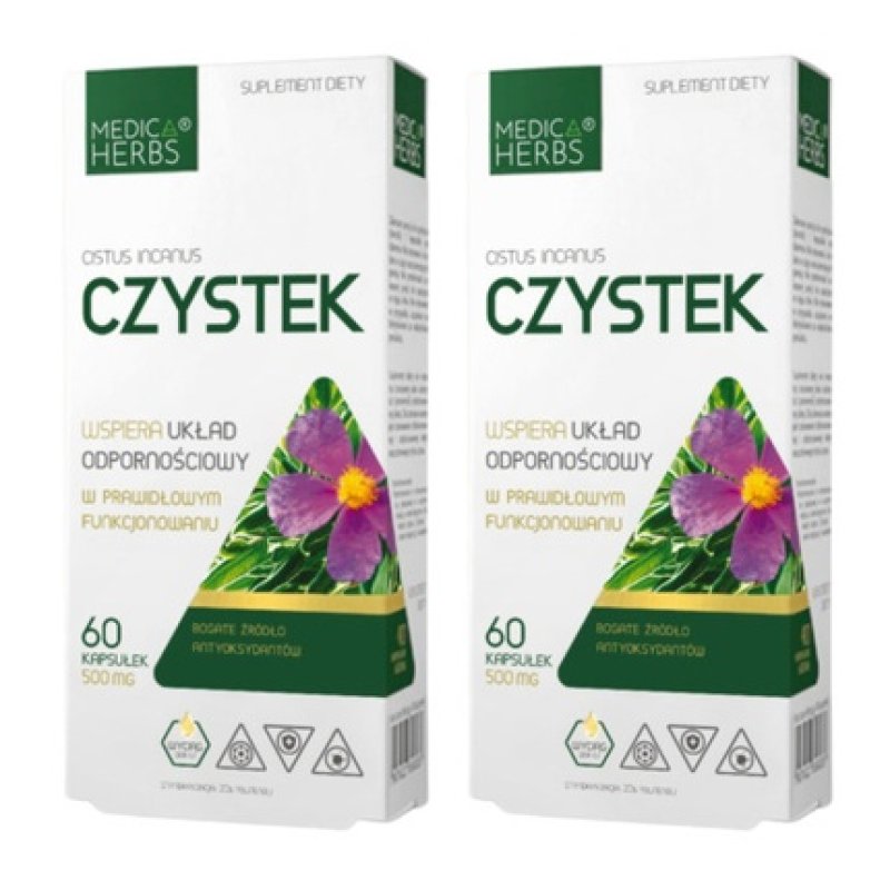 Medica Herbs Cistus Incanus Rockrose Extract Polyphenols Immune Strengthening 120 Capsules