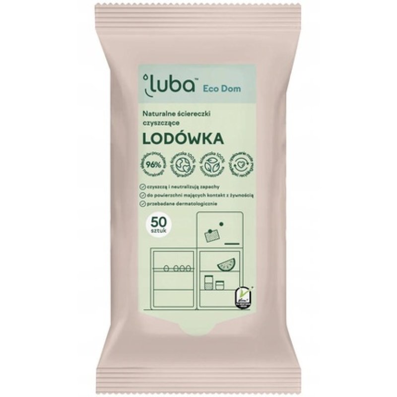 Luba Eco Home Natural Cleaning Cloths Refrigerator 50 Pieces