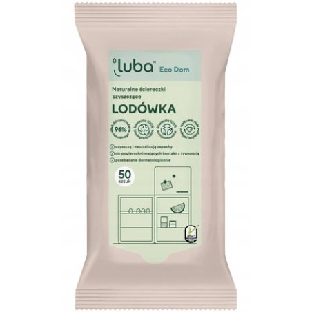 Luba Eco Home Natural Cleaning Cloths Refrigerator 50 Pieces