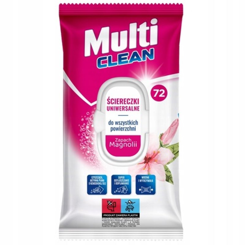 Luba Multi Clean Universal Wipes - 72 Pieces