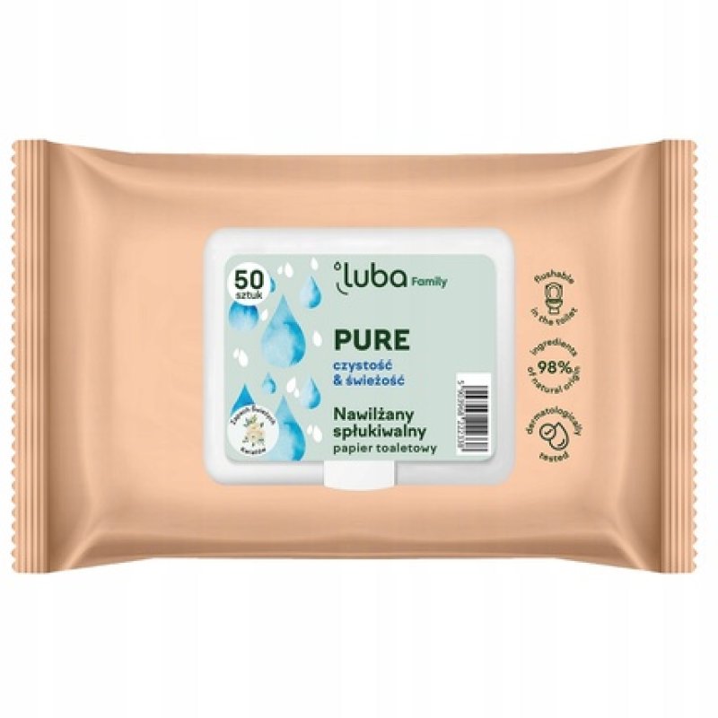 Luba Family Pure Moist Toilet Paper 50 Sheets