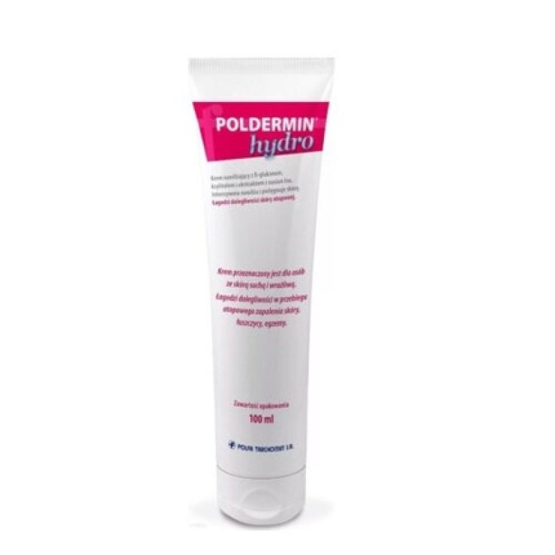 Polfa Poldermin Hydro Cream 100ml for Dry Sensitive Skin