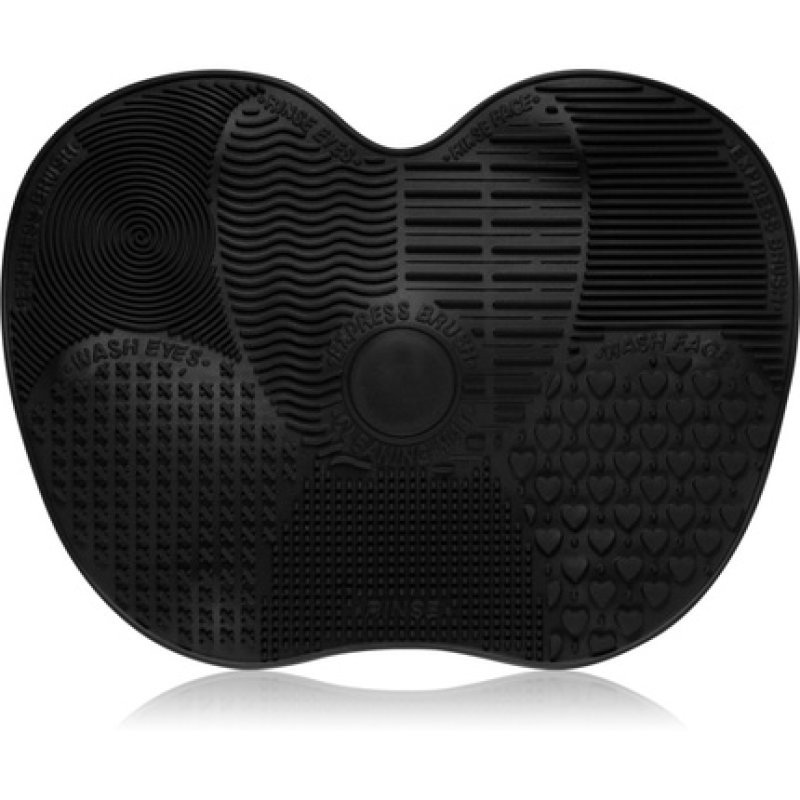 Lash Brow Silicone Brush Cleaning Mat - Small Black