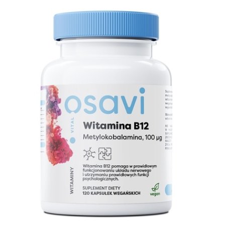 Osavivital Vitamin B12 Dietary Supplement 120 Capsules