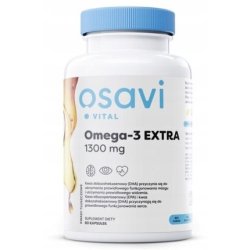 Omega-3 Extra Vital 1300mg Lemon 60 Softgels