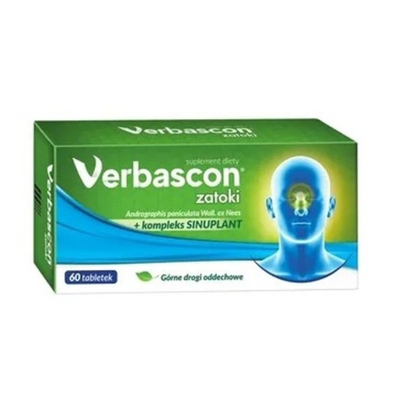 Verbascon Sinus Complex 60 Tablets Sinus Support