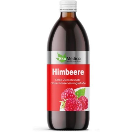 EkaMedica Raspberry Dietary Supplement Raspberry Juice - Naturally Pure Juice - No Added Sugar Preservatives Fragrances