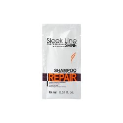 Stapiz Sleek Line Repair Shampoo With Silk For Damaged Hair 15ml