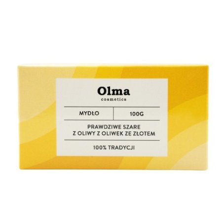 Olma Cosmetics Real Gray Soap With Olive Oil And Gold 100g
