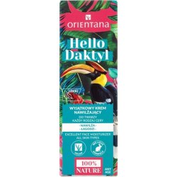 Orientana Natural Moisturising Face Cream Hello Dactyl with Date Extract Vegan Light Cream-Gel Texture 40ml Date &