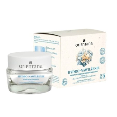 Orientana Hydro Moisturizing - Soothing Mask For Imperfections Tremella, 50 Ml