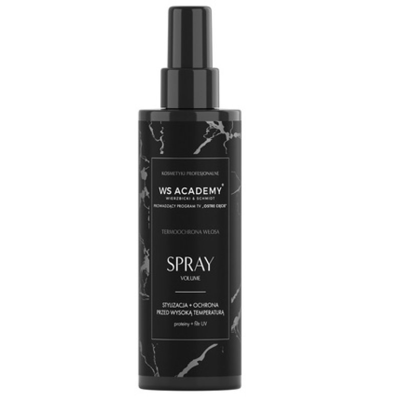 Ws Academy Volume Spray - 200ml, Adds Volume And Protects Hair From High Temperatures