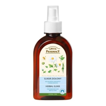 Herbal Elixir with Chamomile and Wheat Germ for Damaged, Brittle, and Color-Treated Hair