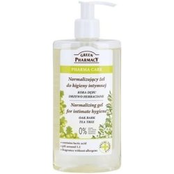 Green Pharmacy Tea Tree and Oak Bark Intimate Wash Lotion 300ml Clear