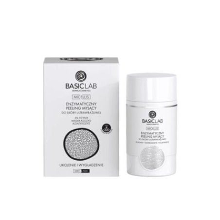 Basiclab Enzymatic Cleansing Scrub for Sensitive Skin
