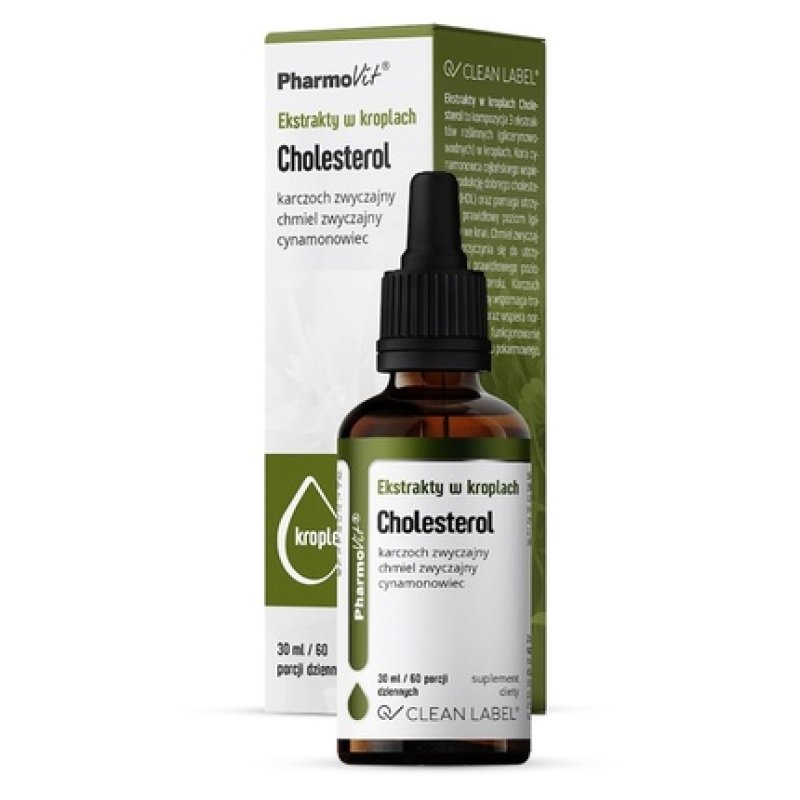 Pharmovit Cholesterol Dietary Supplement In Drops 30ml