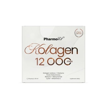Pharmovit Collagen 12000mg Max Dietary Supplement - 30 X 30ml