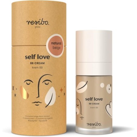 Resibo Natural Tinted Day Cream Self Love Face Cream BB Cream Moisturising Pimple Remover Make Up Foundation Concealer
