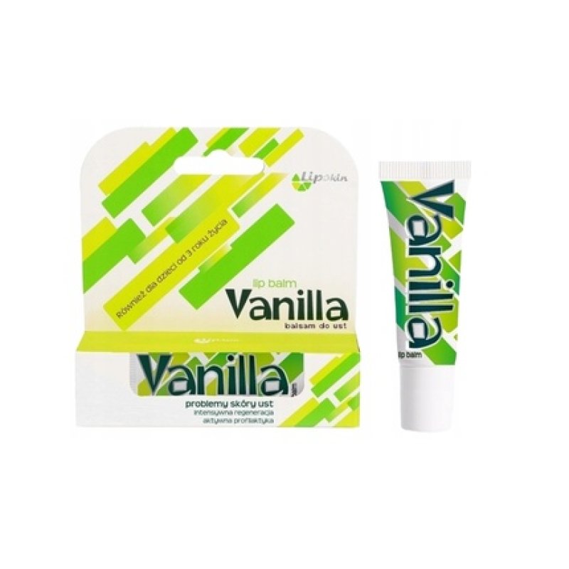 Lipskin Vanilla Balm For Children From 3 Years Old, 8 G