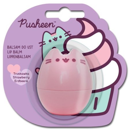 Pusheen 3d Lip Balm For Kids Strawberry 4g
