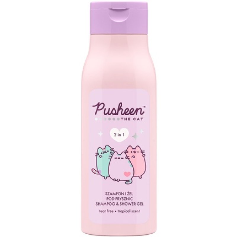 Pusheen 2-In-1 Shampoo And Shower Gel Food 400ml