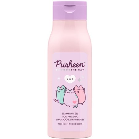 Pusheen 2-In-1 Shampoo And Shower Gel Food 400ml
