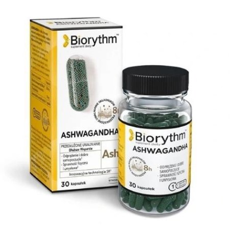 Biorythm Ashwagandha 30 Capsules - Long Term