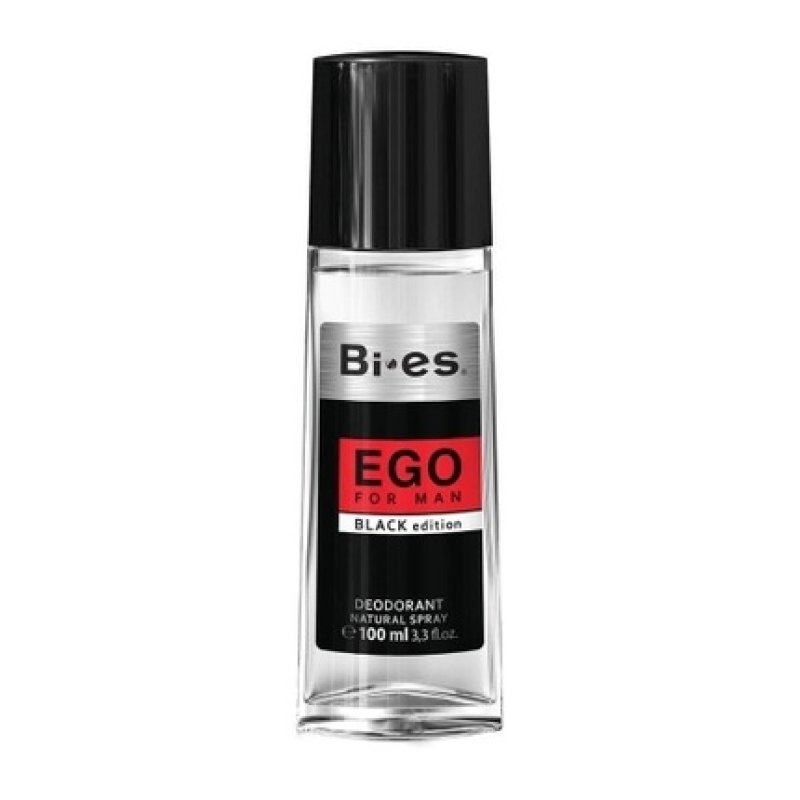 Bi-Es Ego Black Edition Deodorant In Glass 100ml