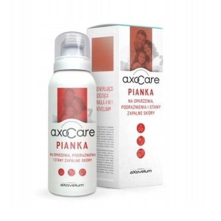 Axeocare Foam For Burns, Irritations And Inflammatory Skin Conditions, 85 Ml