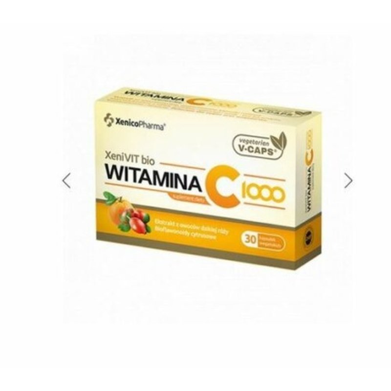 XENIVIT BIO VITAMIN 1000 30 Capsules - Immune System and Weight Loss with Piperine
