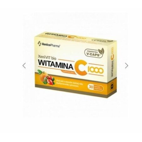 XENIVIT BIO VITAMIN 1000 30 Capsules - Immune System and Weight Loss with Piperine