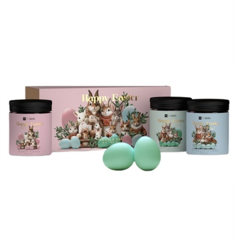 HISKIN EASTER 3 CANDLES CHE GP BK SET
