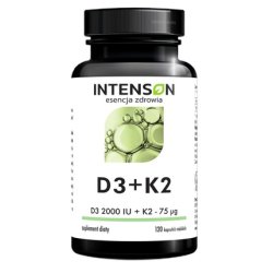 Intenson D3 K2 Dietary Supplement 120 Capsules