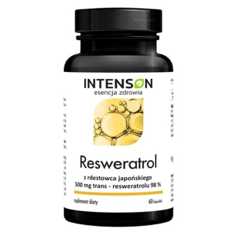 Intenson Resveratrol Dietary Supplement 60 Capsules
