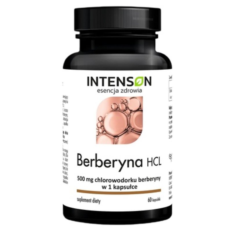 Intenson Liver Support Berberine Hcl 60 Tablets