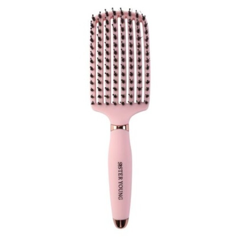 SISTER YOUNG Hair Comb Brush OVIA PINK BV - PNK1032 BV