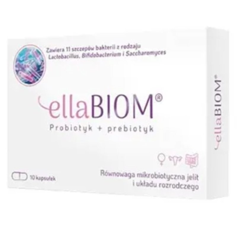 Establo Pharma Ellabiom Probiotic Capsules - 10 Capsules Dietary Supplement