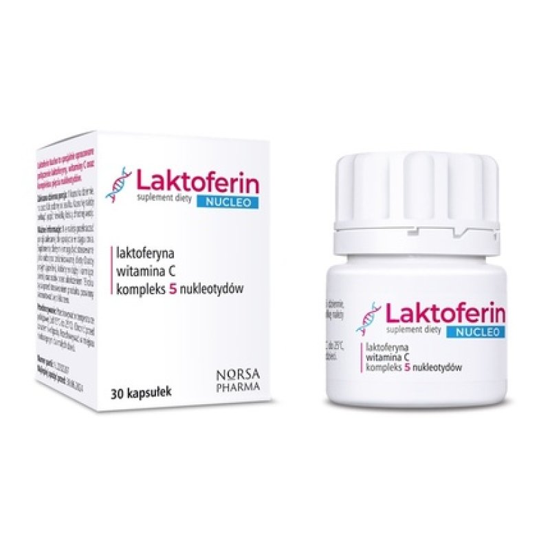 Norsa Pharma Laktoferin Nucleo Dietary Supplement 30 Capsules