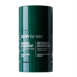 Zew For Men Natural Deodorant Stick With Black Chanterelle 30g