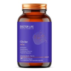 Doctor Life Glycine 1000mg Dietary Supplement 100 Capsules