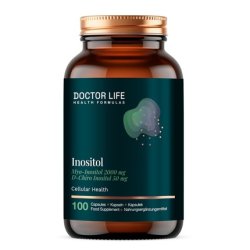 Doctor Life Inositol With Myo-Inositol And D-Chiro Inositol Dietary Supplement 100 Capsules