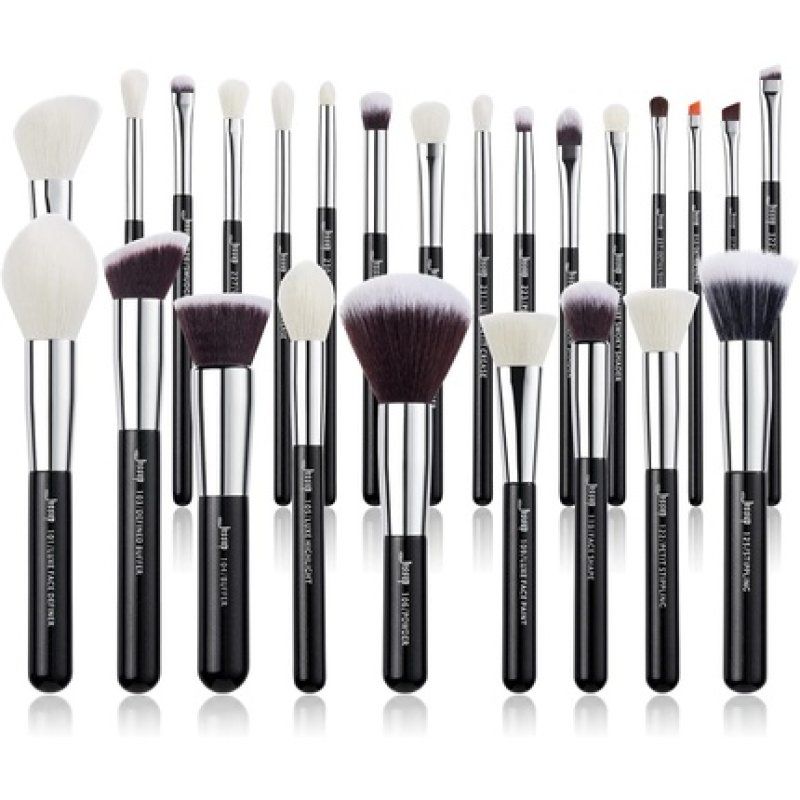 Jessup Brand 25pcs Professional Makeup Brush Set for Beauty and Cosmetic Foundation