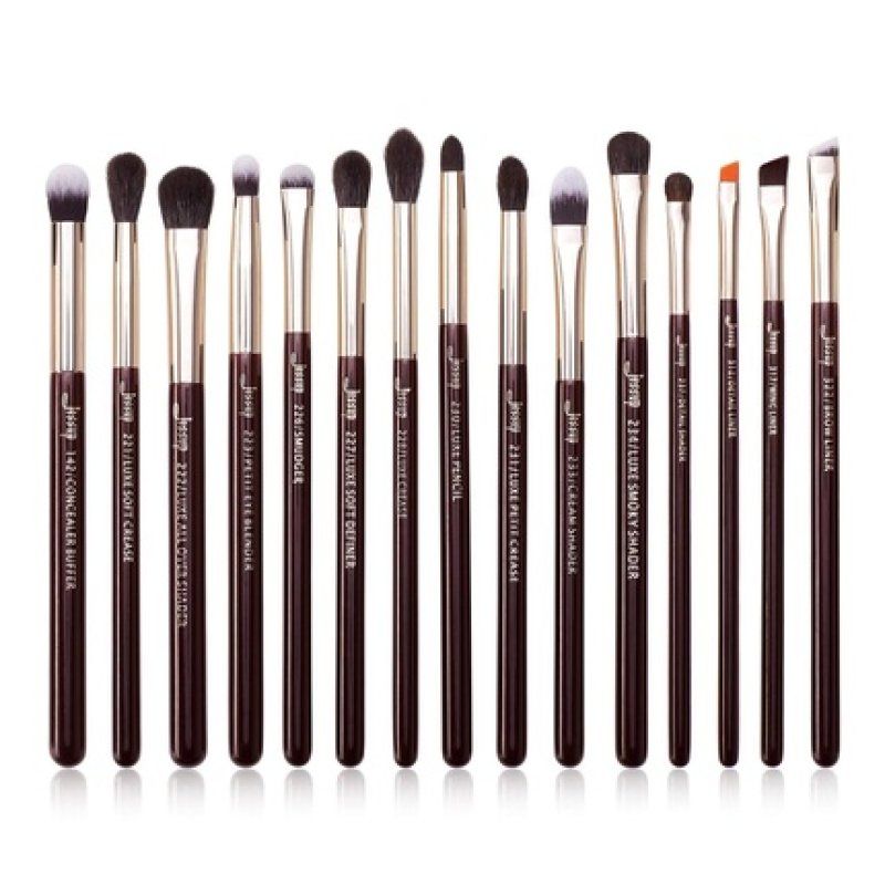Jessup Professional Eye Makeup Brush Set Eyeshadow Eyeliner Blending Brush Powder Synthetic Hair