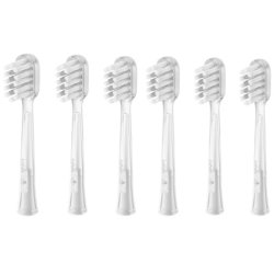 Laifen Spare Head For Head Gum Protection Soft Toothbrush - 6 Pieces