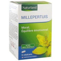 Naturland St. John's Wort Dietary Supplement 75 Vegecaps