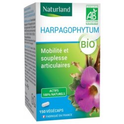 Naturland Harpagophytum Bio Organic Food Supplement 150 Vegecaps